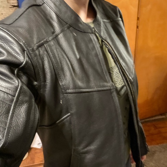 Womenâs Black Brand Eternity Kooltek Motorcycle Jacket Size XS - Picture 4 of 6